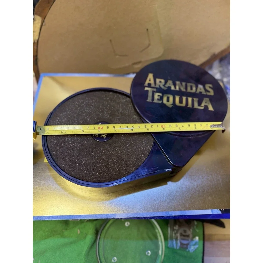 Arandas Tequila Lime Juice Rimmer Margarita Salt Sugar Bar Tool Black‎